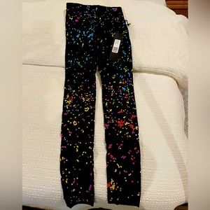 Noli leggings digital paint splatter print. NWT 🌈